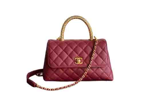 Chanel 5516 Burgundy Coc