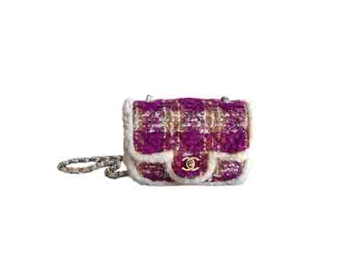 Chanel CF Mini Pink-Purp
