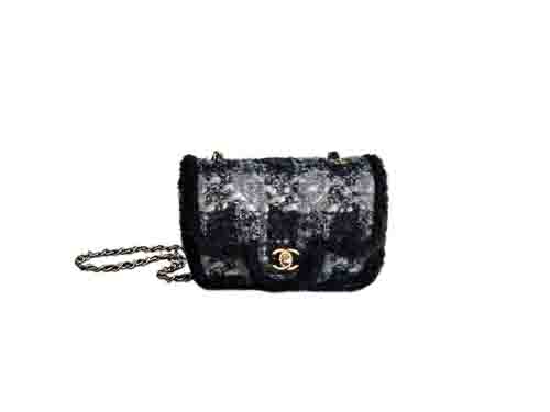 Chanel CF Mini Black Whi
