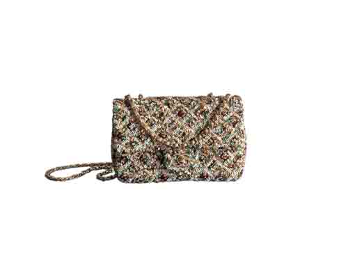 Chanel 20cm Champagne Go