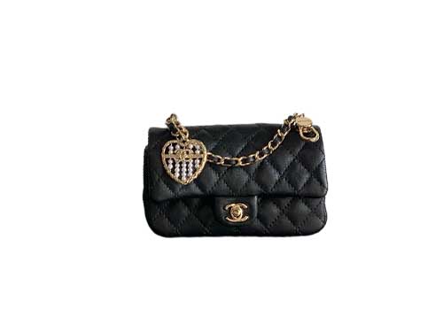 Chanel Jet Black Lambski