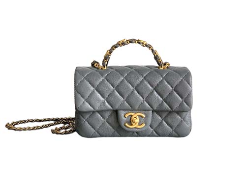 Chanel Iron Grey Caviar 