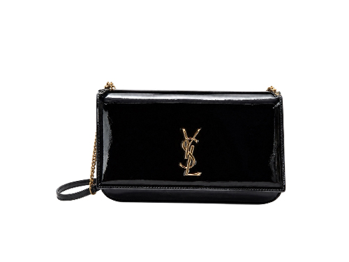 YSL Black Patent Kate Ph